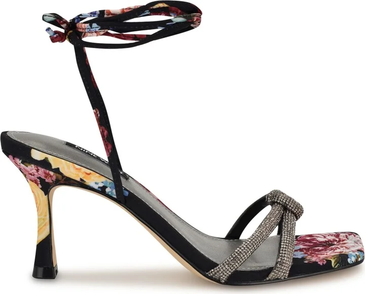Nine West Women's Raqchel Embellished Lace Up Dress Sandals - Image 6