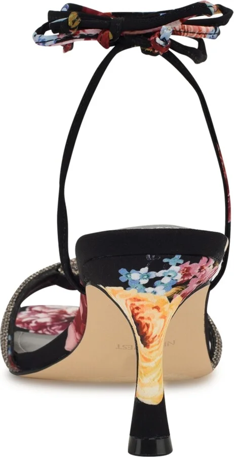 Nine West Women's Raqchel Embellished Lace Up Dress Sandals - Image 7