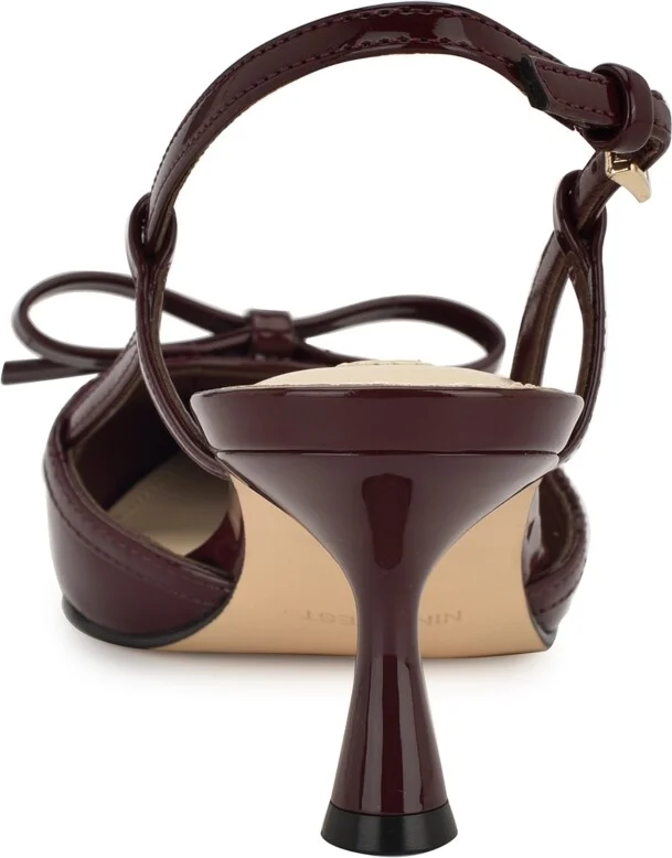 Nine West Women's Reega Tapered Heel Slingback Pumps - Image 3