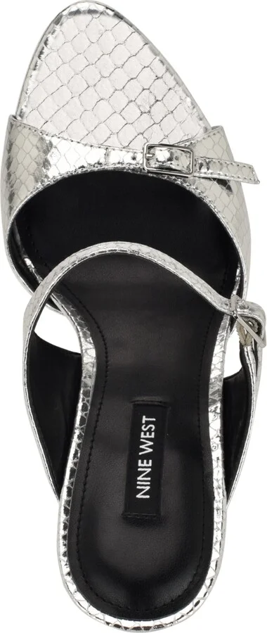 Nine West Women's Reida Open Toe Dress Sandals - Image 4