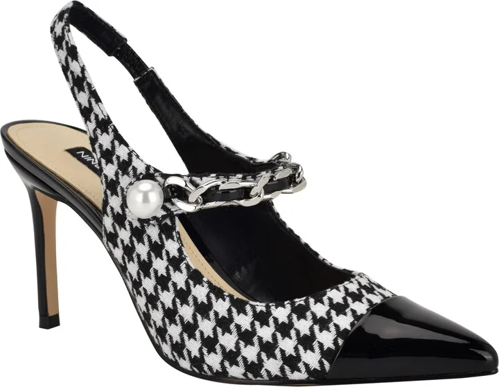 Black/White Houndstooth Multi 002
