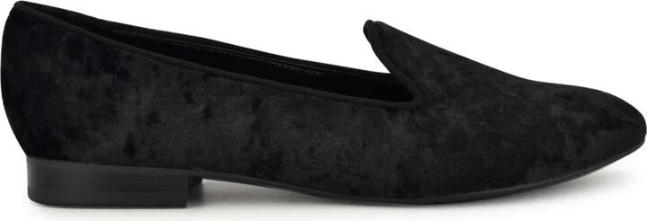 Nine West Women's Renold Velvet Slip-On Smoking Slipper - Image 2