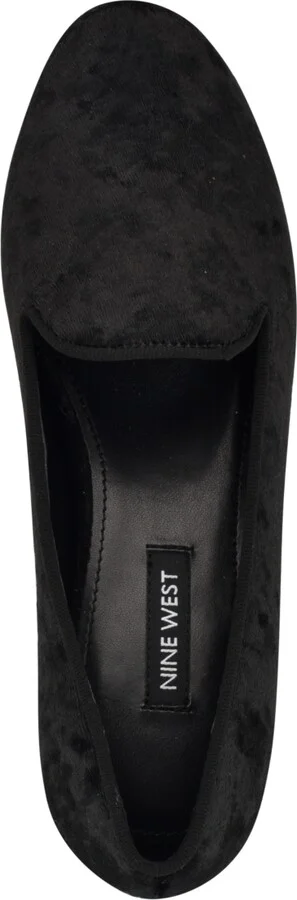 Nine West Women's Renold Velvet Slip-On Smoking Slipper - Image 3