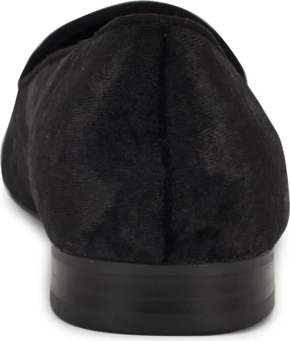 Nine West Women's Renold Velvet Slip-On Smoking Slipper - Image 4