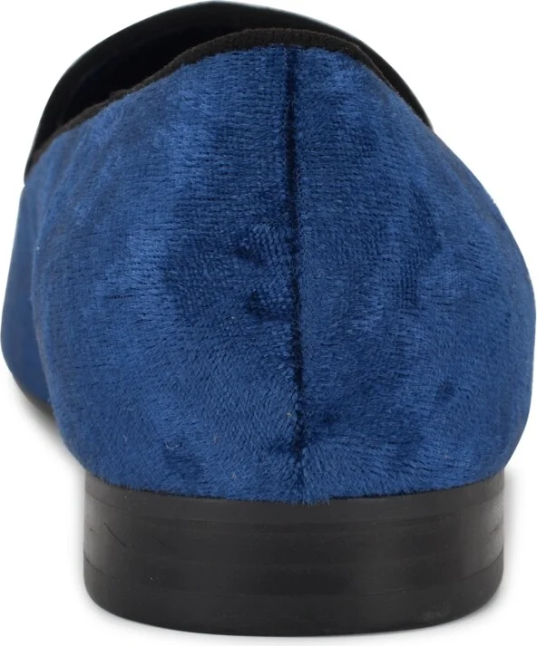 Nine West Women's Renold Velvet Slip-On Smoking Slipper - Image 8