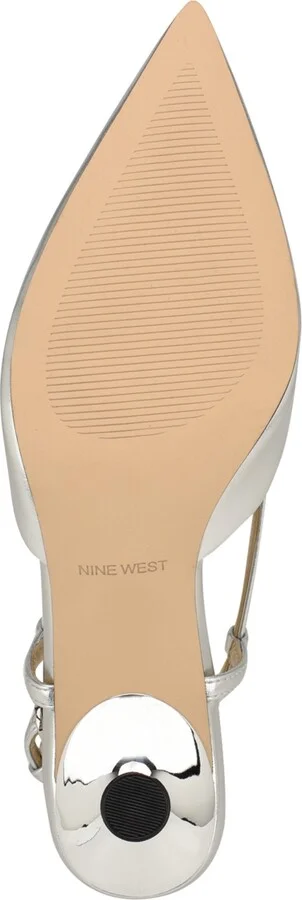 Nine West Women's Rhonda Kitten Heel Slingback Pumps - Image 5
