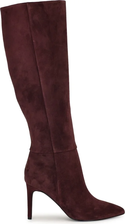 Nine West Women's Richy Pointy Toe Knee High Stiletto Boots - Image 6