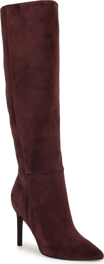 Dark Wine Suede
