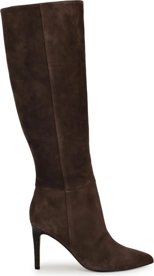 Nine West Women's Richy Wide Calf Pointy Toe Knee High Stiletto Boots - Image 2
