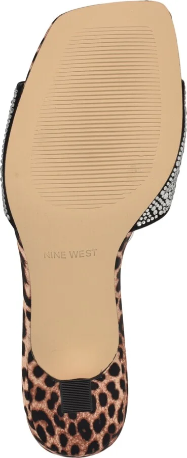 Nine West Women's Rokke Slip-On Tapered Heel Sandals - Image 9