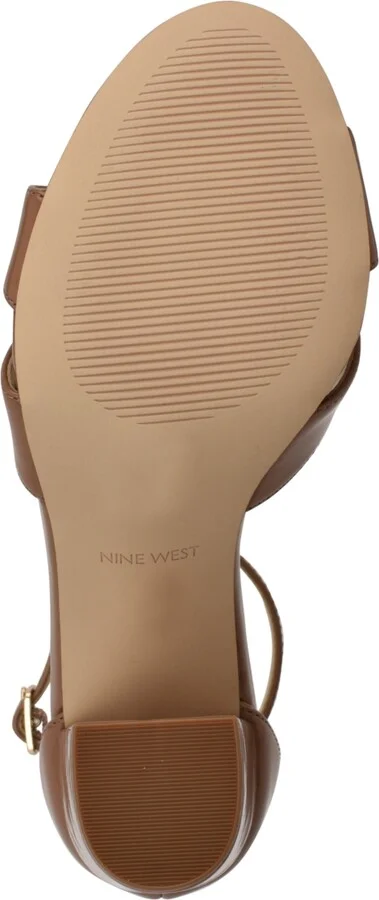 Nine West Women's Saile Criss-Cross High Block Heel Sandals - Image 5