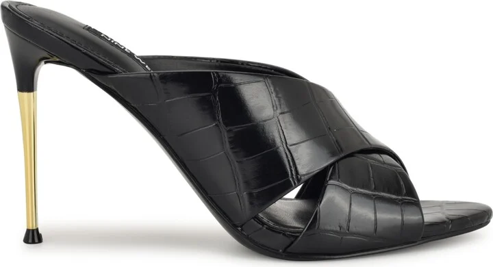 Nine West Women's Sancie Crisscross Stiletto Sandals - Image 6