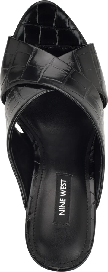 Nine West Women's Sancie Crisscross Stiletto Sandals - Image 8