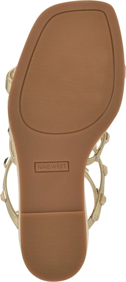Nine West Women's Sardis Square Toe Wedge Sandals - Image 5