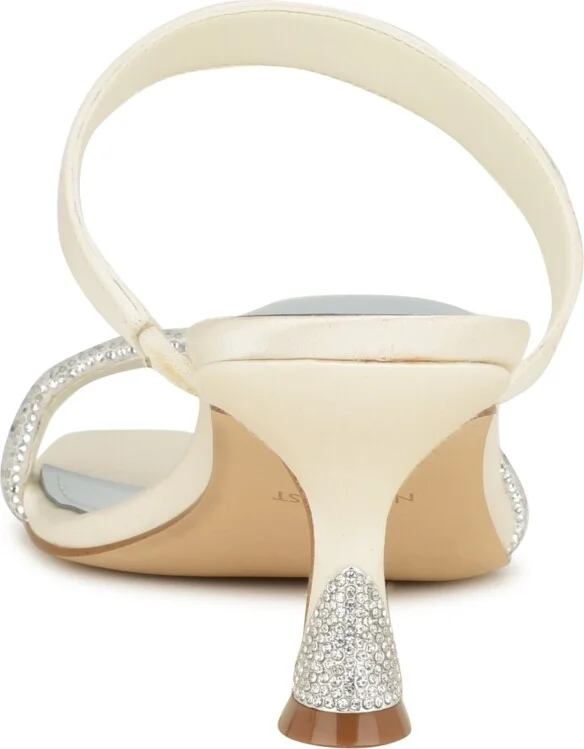 Nine West Women's Shimme Bridal Tapered Heel Dress Sandals - Image 3