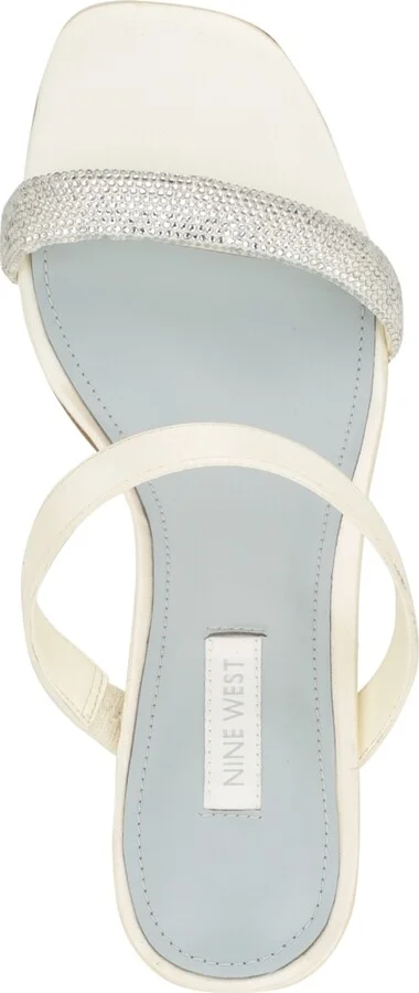 Nine West Women's Shimme Bridal Tapered Heel Dress Sandals - Image 4