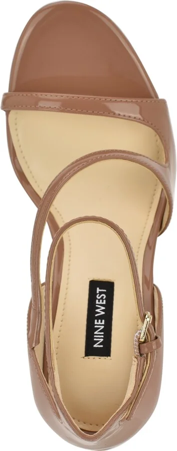 Nine West Women's Shimmy Asymmetrical High Stiletto Sandals - Image 4