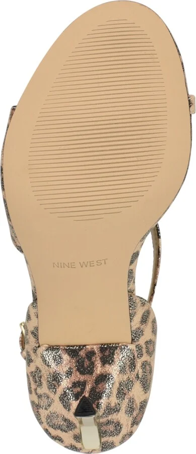 Nine West Women's Shimmy Asymmetrical High Stiletto Sandals - Image 9