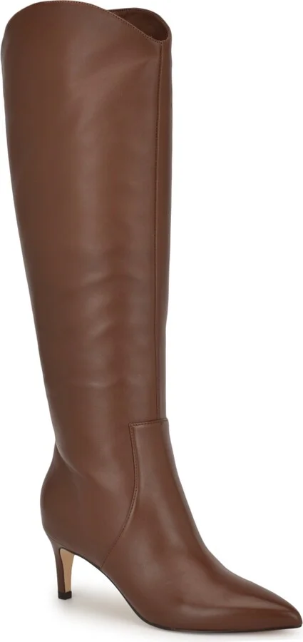 Nine West Women's Sirena Pointy Toe Knee High Boots