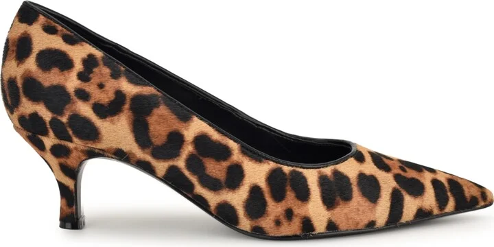 Nine West Women's Sisko Tapered Kitten Heel Pumps - Image 2