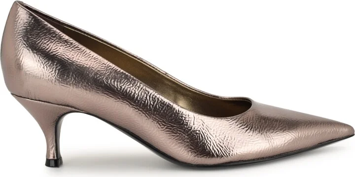 Nine West Women's Sisko Tapered Kitten Heel Pumps - Image 6