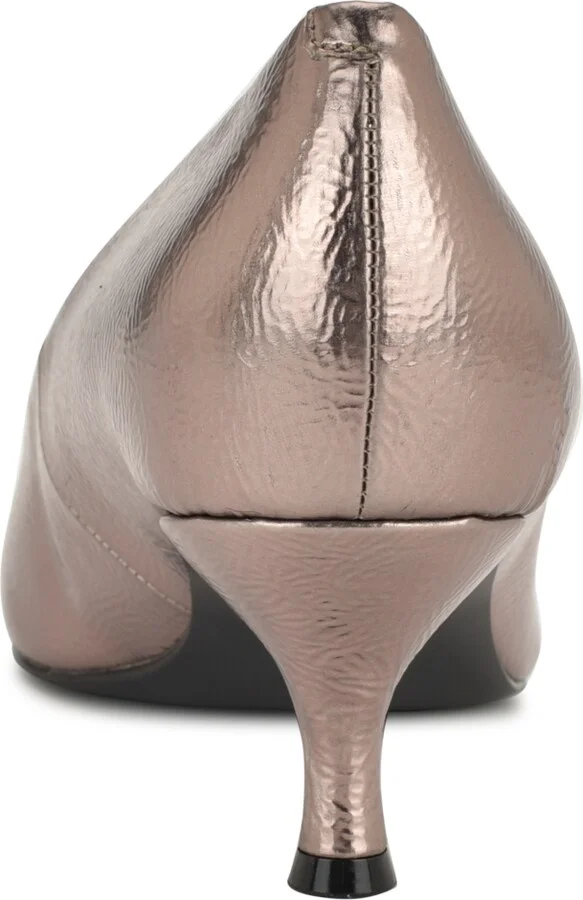 Nine West Women's Sisko Tapered Kitten Heel Pumps - Image 7