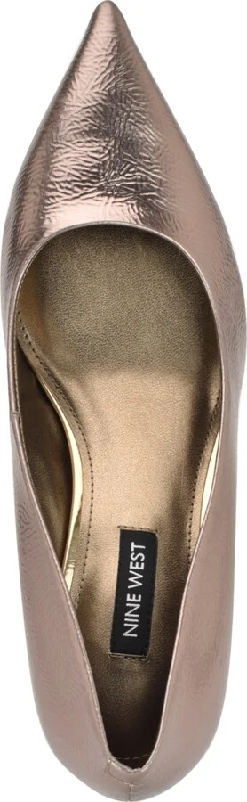 Nine West Women's Sisko Tapered Kitten Heel Pumps - Image 8
