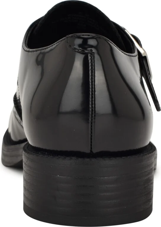 Nine West Women's Smythe Wingtip Buckle Oxfords - Image 3