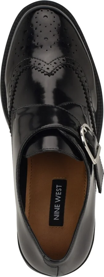 Nine West Women's Smythe Wingtip Buckle Oxfords - Image 4
