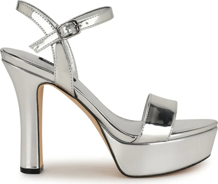 Nine West Women's Solas High Platform Stiletto Sandals - Image 6