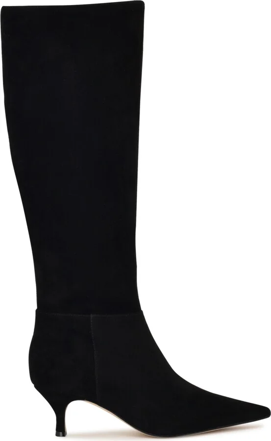 Nine West Women's Somas Tall Kitten Heel Boots - Image 2