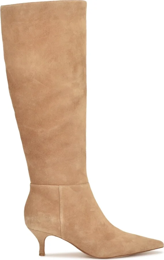 Nine West Women's Somas Tall Kitten Heel Boots - Image 6