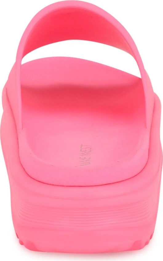 Nine West Women's Sunshin Platform Pool Slide Sandals - Image 3