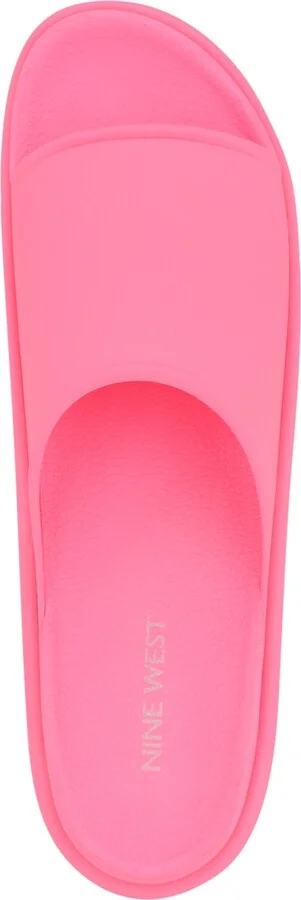 Nine West Women's Sunshin Platform Pool Slide Sandals - Image 4