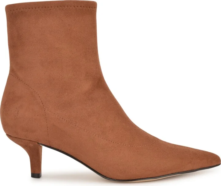 Nine West Women's Tabbie Kitten Heel High Ankle Booties - Image 2