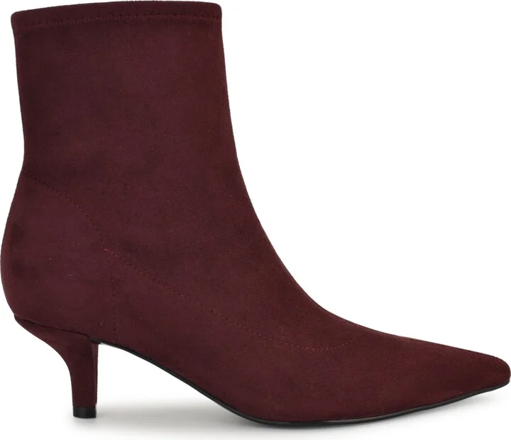 Nine West Women's Tabbie Kitten Heel High Ankle Booties - Image 6