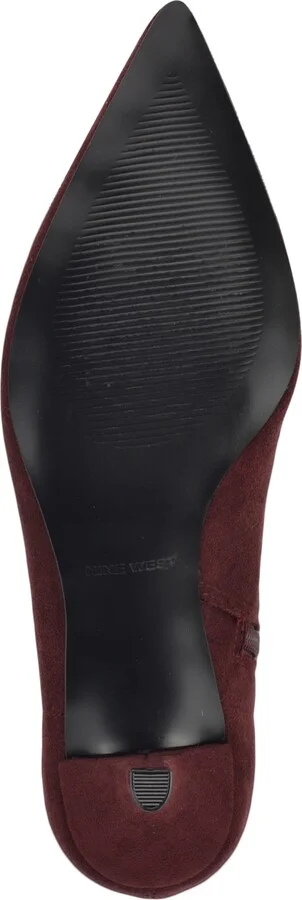 Nine West Women's Tabbie Kitten Heel High Ankle Booties - Image 9