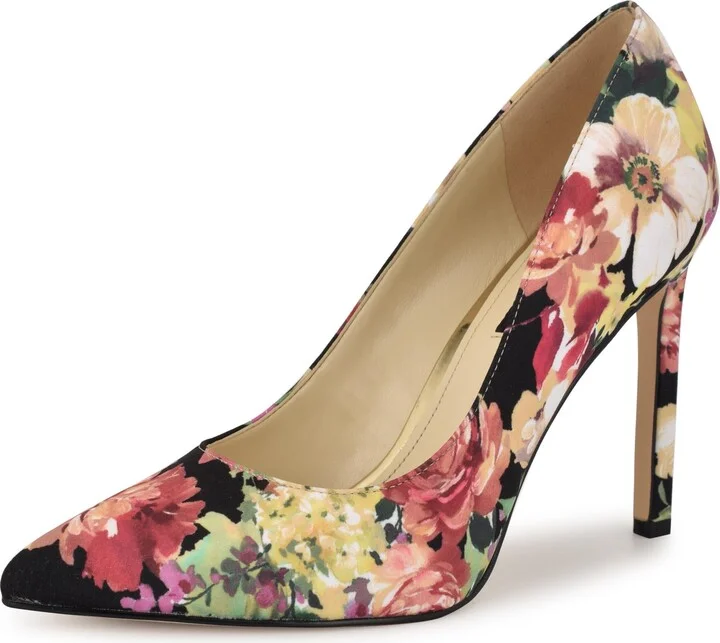 Black Fall Floral Multi 009