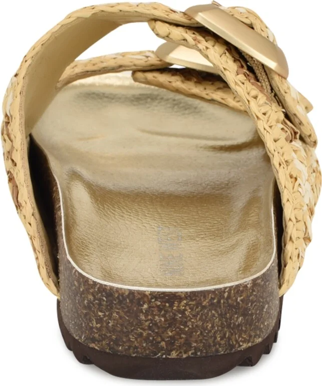 Nine West Women's Tenli Round Toe Casual Flat Sandals - Image 7
