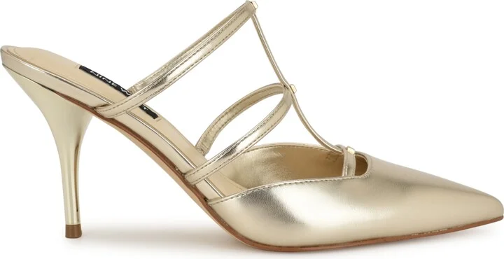 Nine West Women's Tianala Caged Slip-On Stiletto Pumps - Image 10