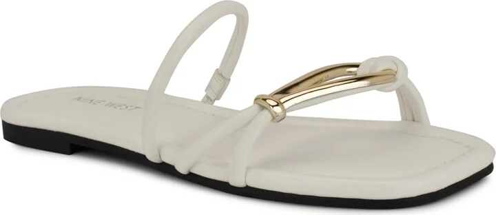 Nine West Women's Tigra Strappy Flat Sandals