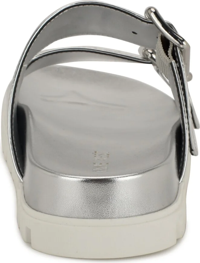 Nine West Women's Timma Double Strap Slip-On Flatform Sandals - Image 7
