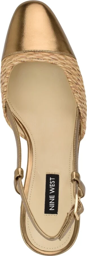 Nine West Women's Unda Slingback Block Heel Pumps - Image 4