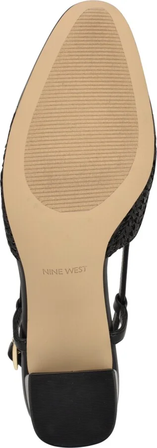 Nine West Women's Unda Slingback Block Heel Pumps - Image 9