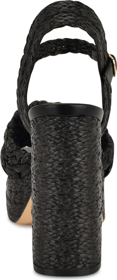 Nine West Women's Vadyn Woven Platform Block Heel Sandals - Image 7