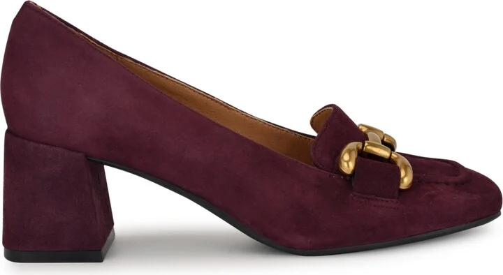 Nine West Women's Veepe Bit Block Heel Loafers - Image 6
