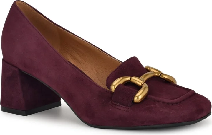 Dark Red Suede