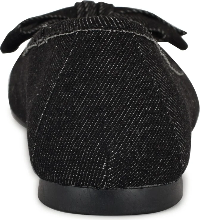 Nine West Women's Veronika Denim Bow Ballet Flats - Image 7