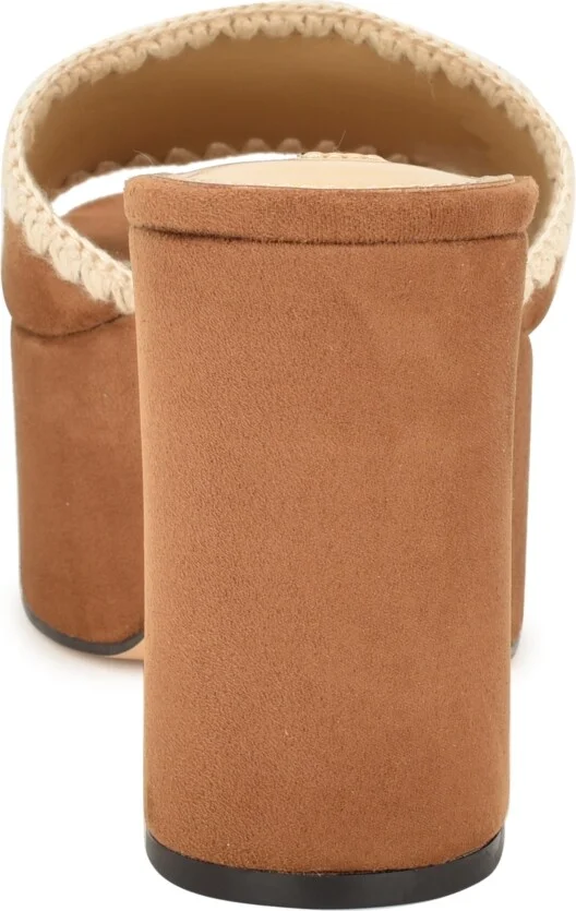 Nine West Women's Yickie Slip-on Round Toe Wedge Sandals - Image 3