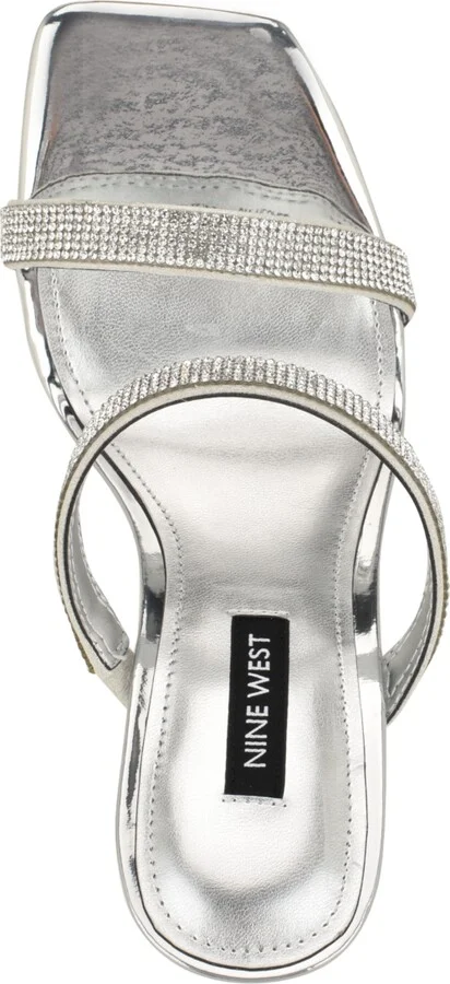 Nine West Women's Yogirl Square Toe Slip-On Dress Sandals - Image 8
